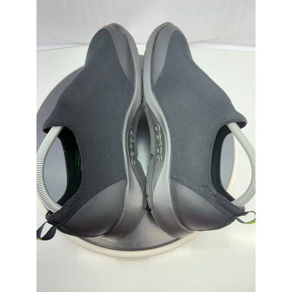 OOFOS OOmg EeZee Womens Sz 11 Black Recovery Comfort Slip On Shoes Lightweight - Picture 6 of 11